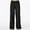 Black, variant on Fsahion Plus Size Casual Sweatpants for Womens Elastic Waist Spring And Solid Color Elastic Waist Cotton Linen Versatile Straight Tube Casual Wide Leg Pants Bleak Deal on Clearance!