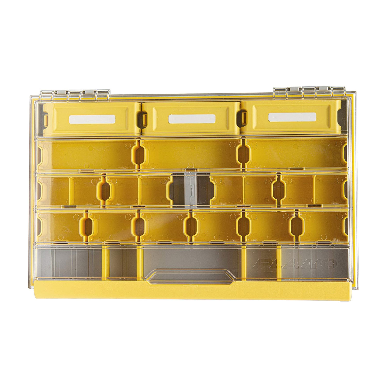 Boîte De Rangement Pour Pêche à La Carpe - 2 + 1 Compartiments, Avec Séparateurs Et Broches, En ABS Vert - 11