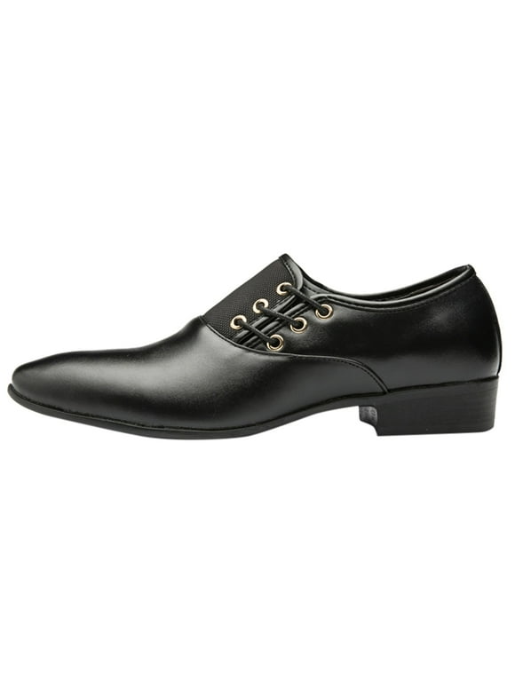 Mens Leather Sole Shoes Dancing