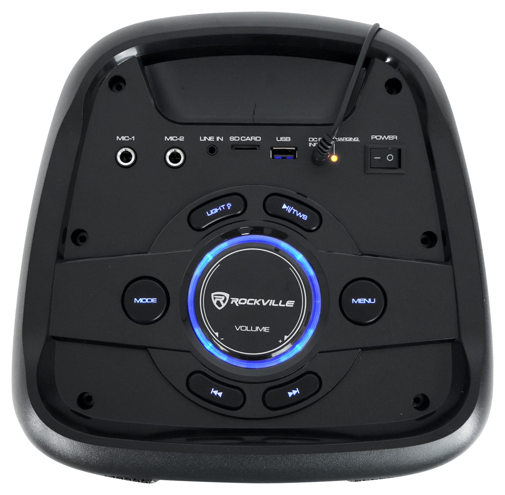 (2) Rockville ROCK PARTY 6 Dual 6.5" Wireless Linking Battery Powered Speakers  (图3)