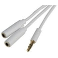 thumbnail image 1 of PRO SIGNAL - Slim 3.5mm Stereo Plug to 2x 3.5mm Stereo Socket Splitter Lead, 1m, 1 of 1