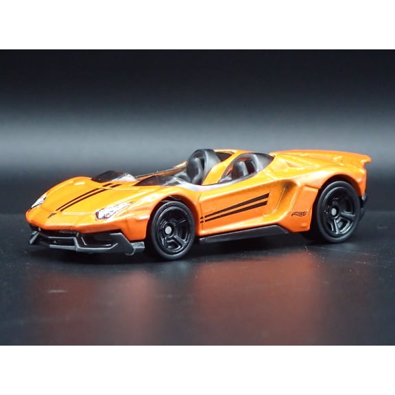 Open Box 2019-2021 LAMBORGHINI AVENTADOR J SUPER CAR 1:64 SCALE DIORAMA DIECAST MODEL CAR