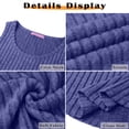 thumbnail image 6 of MOSHU 2 Pack Tank Tops for Women Crew Neck Sleeveless Tops Dressy Casual Loose Fit Summer Shirts, 6 of 9