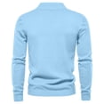 thumbnail image 3 of YYDGH Men's Sweaters Slim Fit Mock Turtleneck Pullover Sweater Casual Basic Knitted Thermal Solid Color Baselayer Shirt, 3 of 3