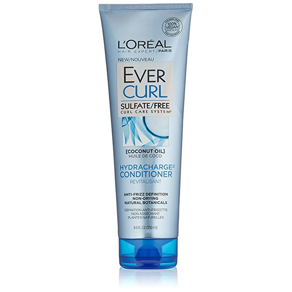 L'Oréal Paris EverCurl Hydracharge Conditioner Sulfate Free, 8.5 fl. oz