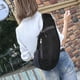 thumbnail image 5 of Mochila para hombre, pequeña mochila cruzada con correa para el pecho, bolso plegable para deportes, bolso de hombro al aire libre, 5 of 5