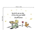 thumbnail image 2 of The Little Prince Wall Sticker Quotes Wall Decals Make Your Life A Dream Nursery Wall Decor Baby Kid, 2 of 5