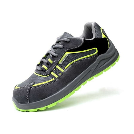 

Steel Toe Shoes for Men Lightweight Work Sneakers Women Breathable Safety Shoes for Construction Industrial