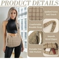 thumbnail image 3 of Lohol Quilted Puffer Tote Bag for Women - Large Crossbody Bag, Lightweight Nylon Puffy Carryall Hobo Puff Shoulder Bag-Khaki, 3 of 9