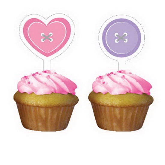 Partypro 017560 Cute As A Button-Girl Cupcke Top