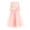 Light Pink, variant on iiniim Big Girls' Lace Mesh Flower Dress Princess Wedding Bridesmaid Pageant Prom Party Dress
