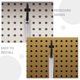 thumbnail image 1 of OUNONA 80Ud Gancho Negro Para Pegboard Gancho Durable Para Colgar En Pared O, 1 of 8