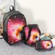 thumbnail image 5 of 3pcs Backpack Crossbody Bag And Pen Bag Set, 13.8inch 35cm Boys Girls Kids Backpack Lunch Bag Pencil Case Set, Travel Camping Backpack, Casual Cartoon Backpack With Padded Back And Adjustable Strap, F, 5 of 5