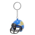 thumbnail image 3 of MOVTOTOP Blue FootballHelmet Keychain for Decoration Plastic Bag Ornament with Exquisite Design 3.5 Inches, 3 of 7