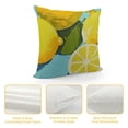 thumbnail image 4 of SHANXI Throw Pillow Covers Fruit Print Cushion Cover Soft Pillow Cases for Home Sofa Bed Chair Car Office Decorative 20x20in, 4 of 5