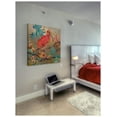 thumbnail image 2 of "Scarlet Ibis" Painting Print on Wrapped Canvas, 2 of 7