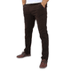 thumbnail image 3 of Pantalón de gabardina stretch John Silver  Corte recto color chocolate, 3 of 5