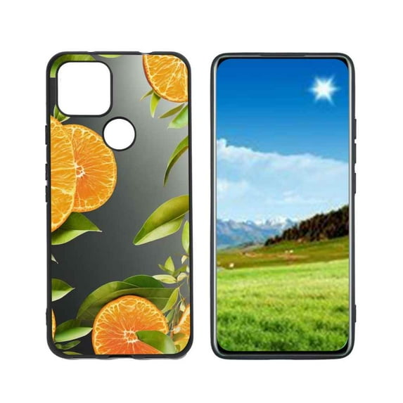 Citrus-Case-32 Phone Case, Degined for Google Pixel 5A 5G Case Men Women, Flexible Silicone Shockproof Case for Google Pixel 5A 5G