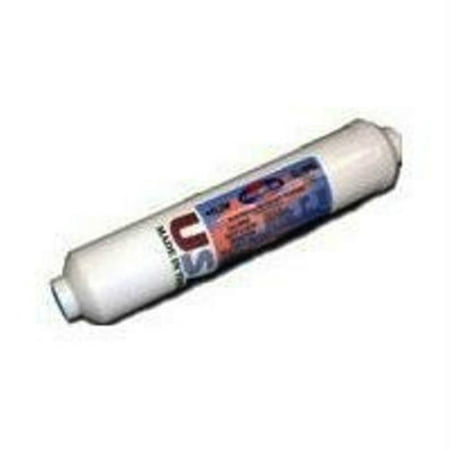 12" Scale Inhibitor & Carbon Filter w/ 1/4" Straight Quick Connects Omnipure