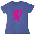 thumbnail image 1 of Ribbon Heart Sarcastic Humor Novelty Funny Women's Casual Tees, 1 of 3