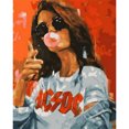thumbnail image 1 of Cuadros Decorativos Color DIY Arts Digital Oil Painting Fashion Girl Sin marco Imagen por número Ehuebsd Nuevos Originales, 1 of 8