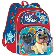 Puppy Dog Pals 16" Backpack - Deluxe Boys School Knapsack Toddler Little Kid Mini