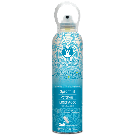 - Guru Nanda Spearmint Patchouli Cedarwood Natural Mist Room Spray