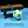 thumbnail image 3 of Pelota Deportiva De Los Llaveros Del Fútbol, ​​​​llaveros Impermeables Del Fútbol Del Cierre Del Tirón Para Las Mochilas, 3 of 7