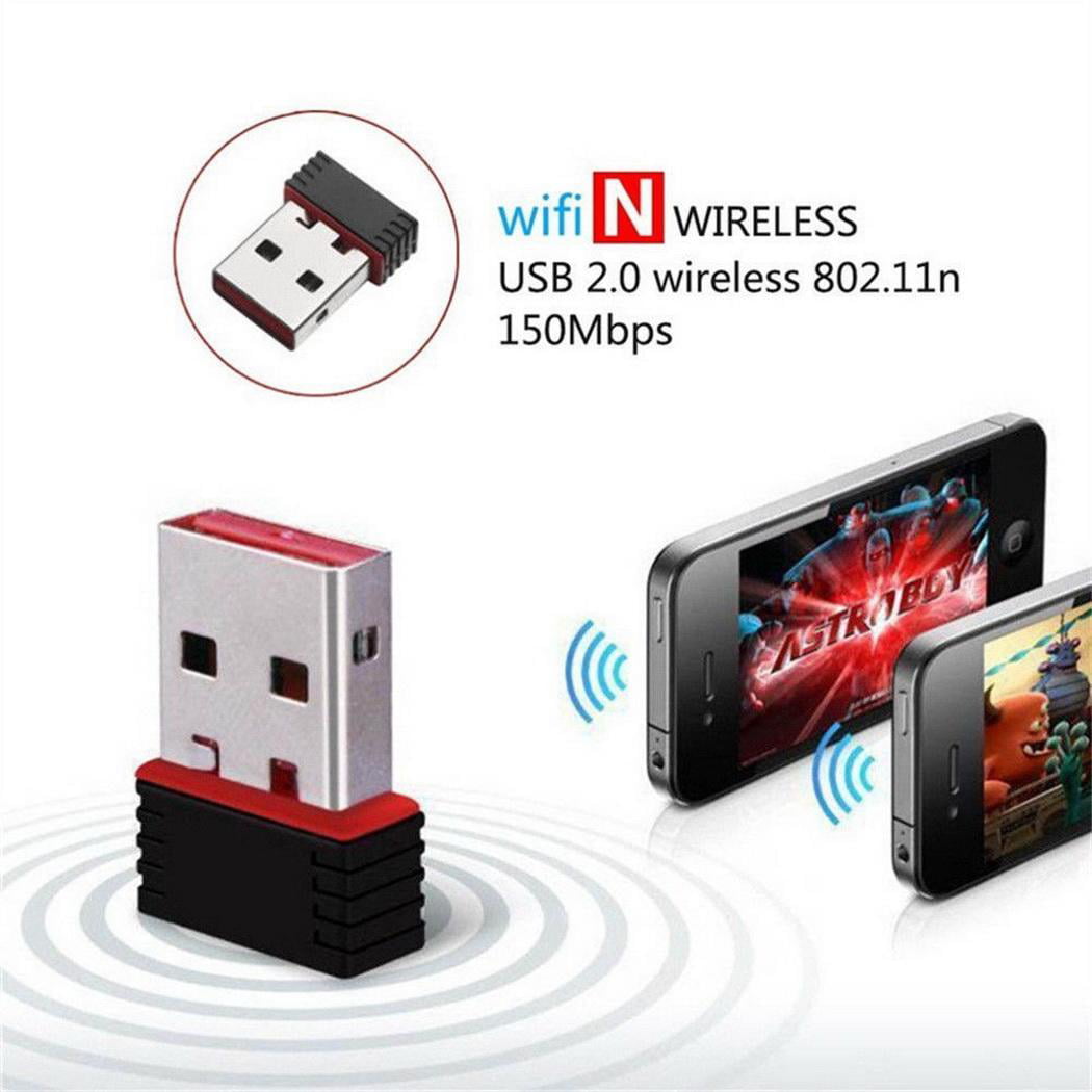 Mini USB WiFi WLAN 150Mbps Wireless Network Adapter 802.11n/g/b Dongle EF 