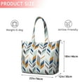 thumbnail image 4 of Multicolor Chevron Pattern Travel Tote Bags for Women Carry On,Large Weekender Bags for Women Travel,Multi Functional Duffle Bag for Work,Shopping,Sports, 4 of 5