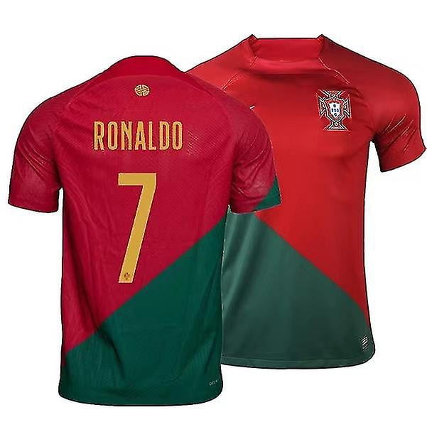 2022 Qatar Coupe du Monde Portugal Domicile 7 Ronaldo Maillot T-shirt de Soccer Adulte Garçons Vêtements de Sport 2022 Qatar Coupe du Monde Portugal Domicile 7 Ronaldo Maillot T-shirt de Soccer Adulte Garçons Vêtements de Sport