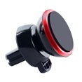 thumbnail image 4 of Seitruly Soporte magnético para vehículo y coche, soporte para teléfono móvil, , soporte de 360°, soporte de ventilación de aire Teléfono y Comunicación Rojo, 4 of 6