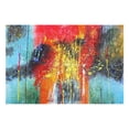 thumbnail image 1 of Pintura al óleo, arte de pared, pintura decorativa abstracta moderna, pintura colorida en lienzo para decoración de pared, 1 of 5