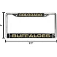 thumbnail image 5 of Colorado Buffaloes Chrome Metal Laser Cut License Plate Frame - Set of 2 Frames, 5 of 6