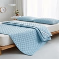 thumbnail image 4 of Fufafayo Mattress Protector, Waterproof Mattress Cover Pad, Non-Slip Bed Protector for Home, Dormitory or Guest Room, Washable Polyester Mattress Pad, Solid-Color Home Bedding Protection, 4 of 6