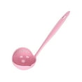 thumbnail image 2 of Oleegame 1PC Sink Drain Filter Cover 1 Piece Strainer Spoon Colander Noodle Spoon Plastic Skimmers With Handle Food Drainage Spatula For Kitchen Cooking Pink, 2 of 6