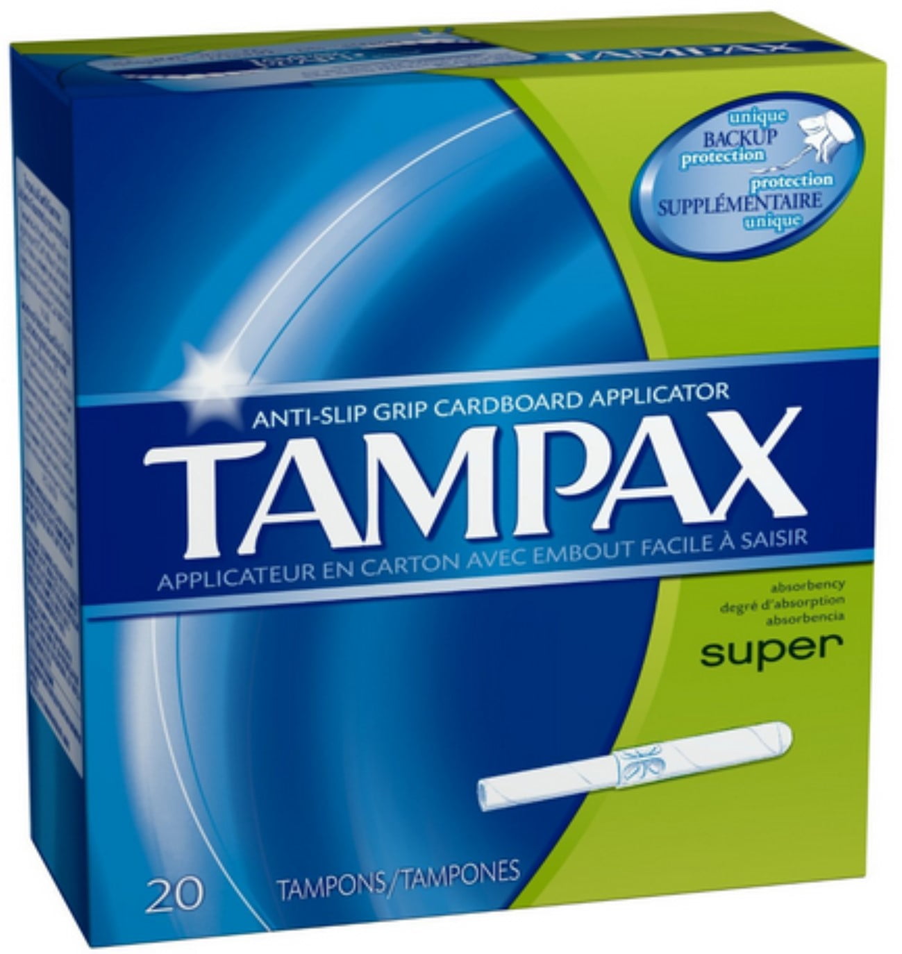 Tampax Tampons Super 20 Each (Pack of 4)
