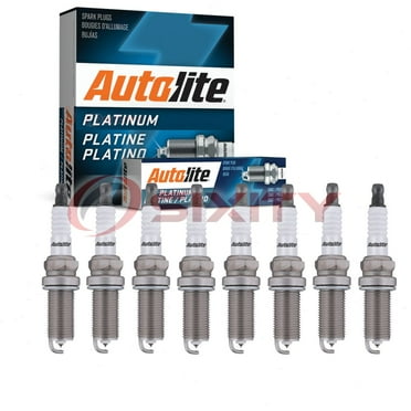 8 pc Autolite AP5325 Platinum Spark Plugs for 4116 446 4505 5018 Ignition Wire Secondary