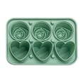thumbnail image 2 of 3D Rose Ice Molds And Heart Ice Molds Large Ice Cube Trays Make 6Giant Cute Flower And Heart Shape Ice Silicone Rubber Fun Big Ice Ball Maker For Cocktails Juice Whiskey, 2 of 9