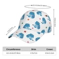 thumbnail image 2 of Gukieu Cartoon Poodle Dog Prin Baseball Cap, Adjustable Sweat-wicking Daily,Travel, Sports Cap, Unisex, 2 of 6