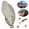 thumbnail image 1 of FLhrweasw Anzuelo Pesca Con Mosca Medidor Plumas Medidor Atado Moscas Accesorio Portátil para Aparejos Pesca, 1 of 9