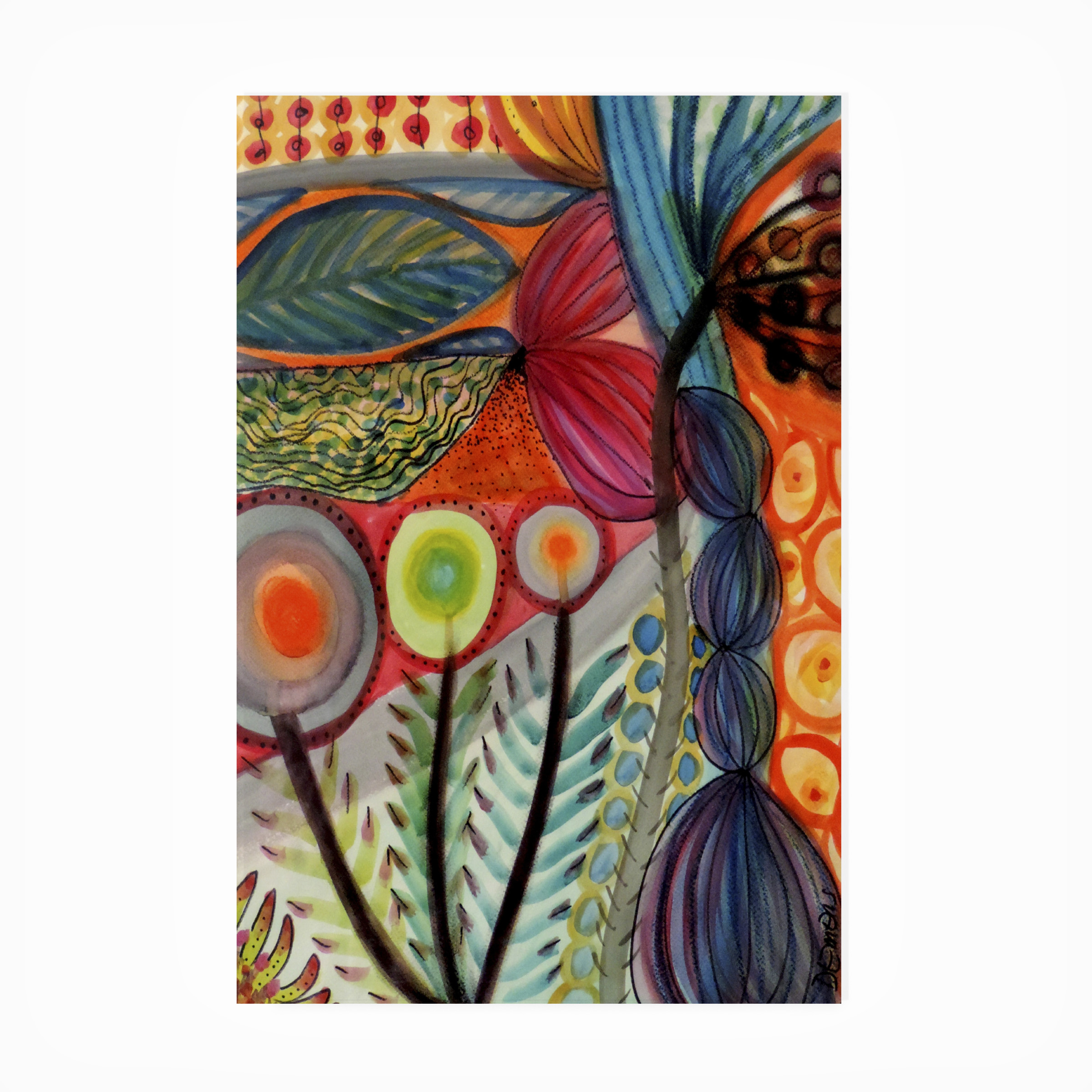 Sylvie Demers 'Vivaces' Outdoor All-Weather Wall Decor