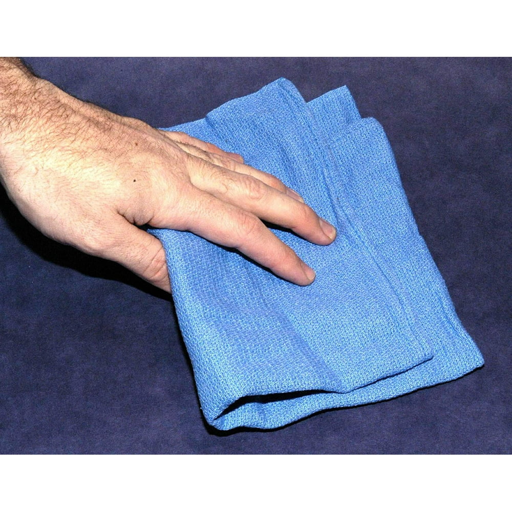 100 New Blue Huck Surgical Towels