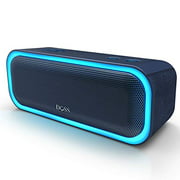 Bluetooth Speakers, DOSS SoundBox Pro Portable Wireless Bluetooth Speaker with 20W Stereo Sound, Active Extra Bass, IPX5 Waterproof, Wireless Stereo Pairing, Multi-Colors Lights, 20Hrs Playt