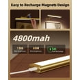 thumbnail image 4 of Luz LED dorada recargable inalámbrica Picture Light EZVALO de 16 pulgadas, 4 of 8