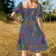 thumbnail image 5 of ¡CERVEZA! Vestido de manga corta para mujer, vestidos de noche de verano para mujer., 5 of 7