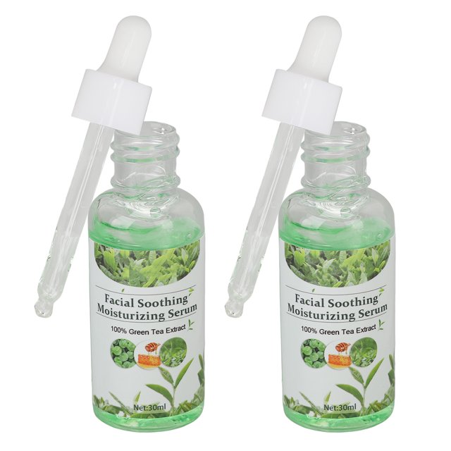 Suero Reparador De Té Verde, 2 Piezas De Pantenol Que Reduce Los Poros, Nutritivo, Mejora La Capacidad De Autocuración, Suero Calmante De Té Verde, Vitamina B5, Calmante Para El ANGGREK Otros
