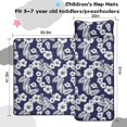 thumbnail image 5 of Pioneer Flower Floral Print Pattern Toddler Nap Mat for Teens Preschool Daycare, Teens Sleeping Mat Bag, Toddler Sleeping Bag with Pillow, 5 of 6