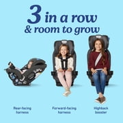Graco SlimFit3 LX 3-in-1 Car Seat, Kunningham, Grey