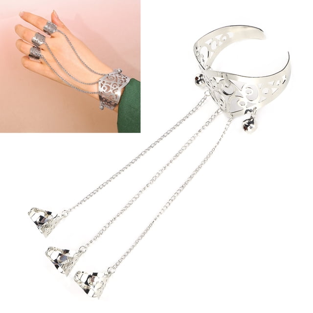 Bracelet à Main Vintage Classique en Alliage Bracelet Chaînes Rétro Bijoux pour les Femmes Filles